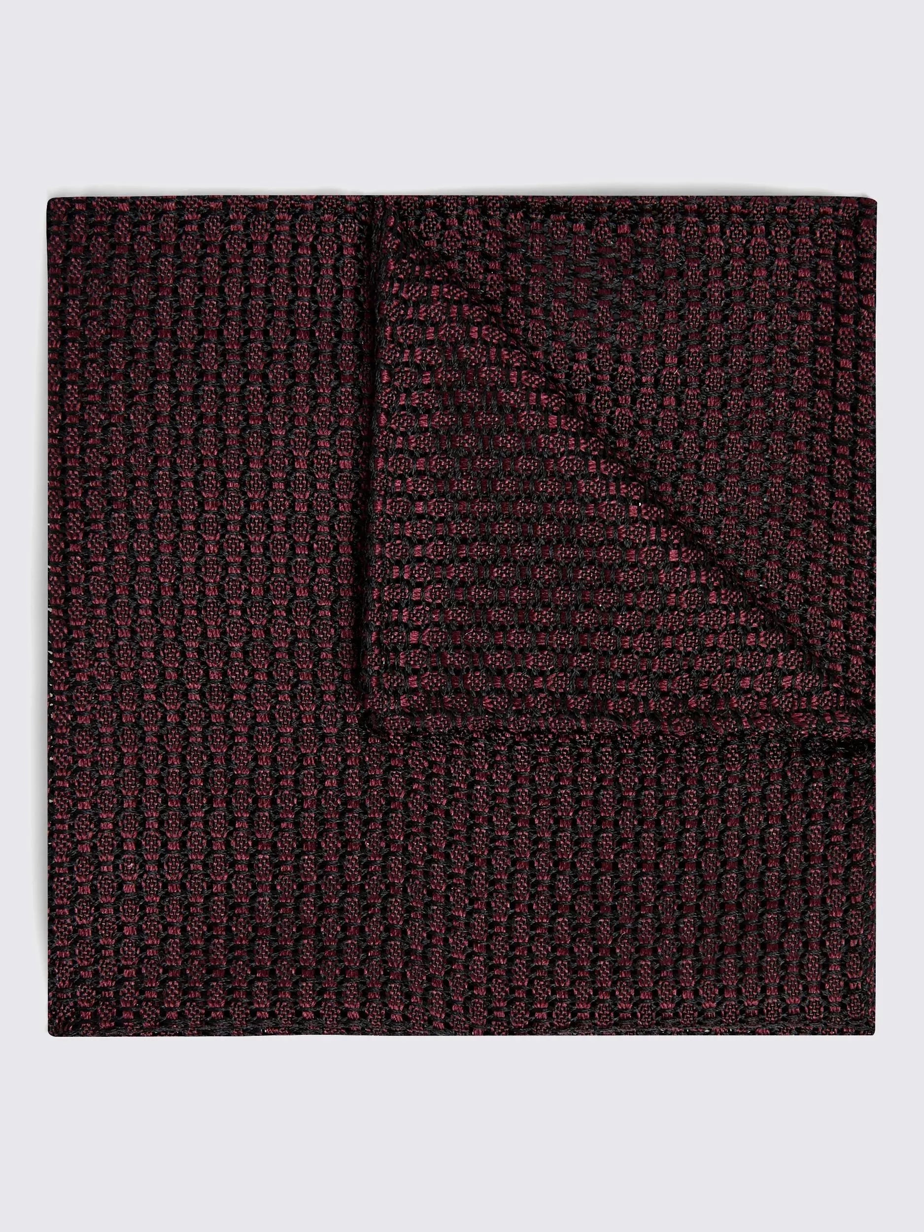 Moss Italian Silk Grenadine Pocket Square