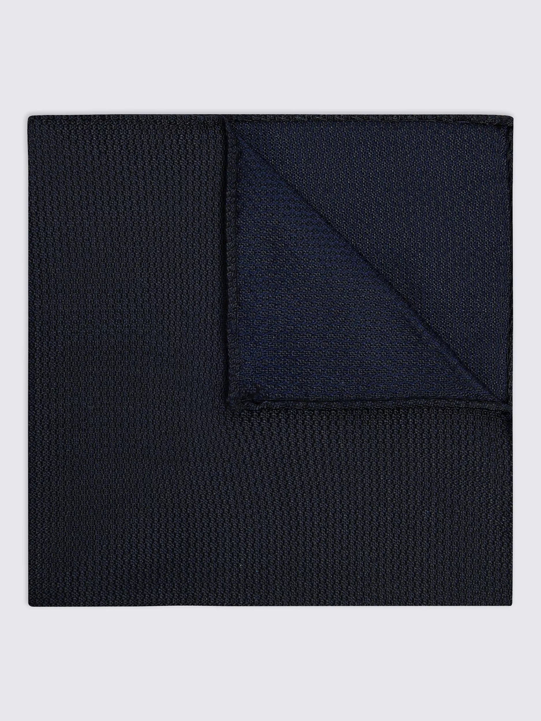Moss Silk Semi-Plain Pocket Square