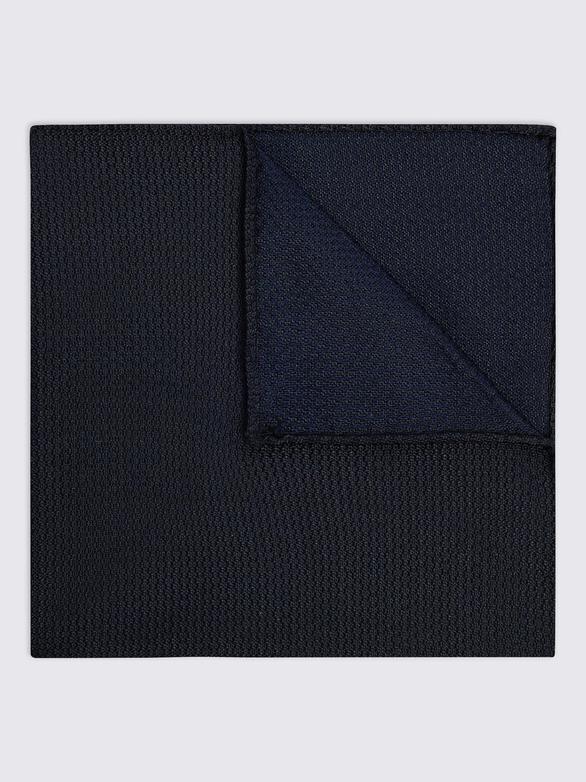 Moss Silk Semi-Plain Pocket Square
