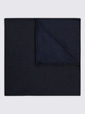 Moss Silk Semi-Plain Pocket Square