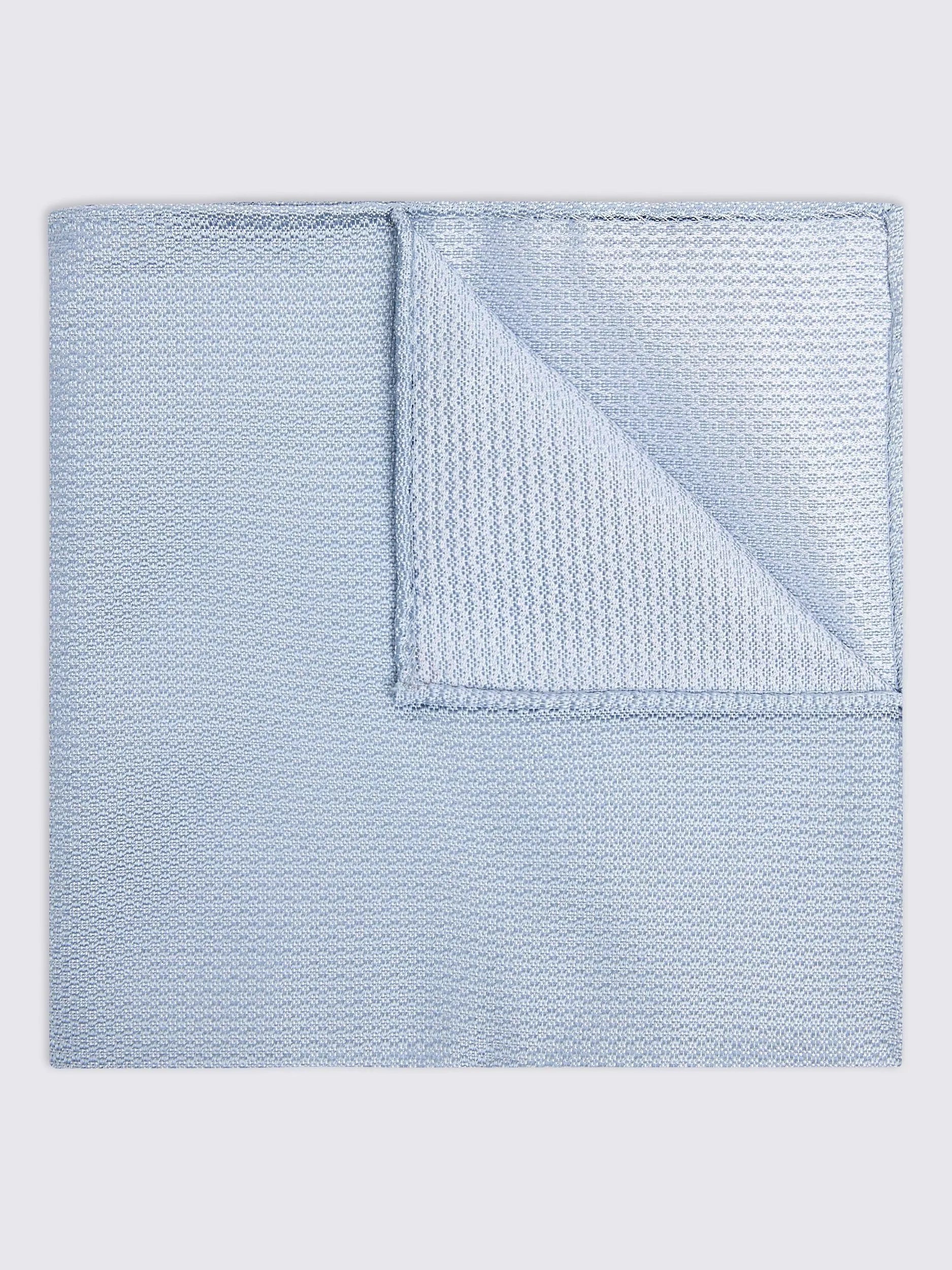 Moss Silk Semi-Plain Pocket Square