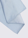 Moss silk semi-plain pocket square for formal wear, imported from the UK