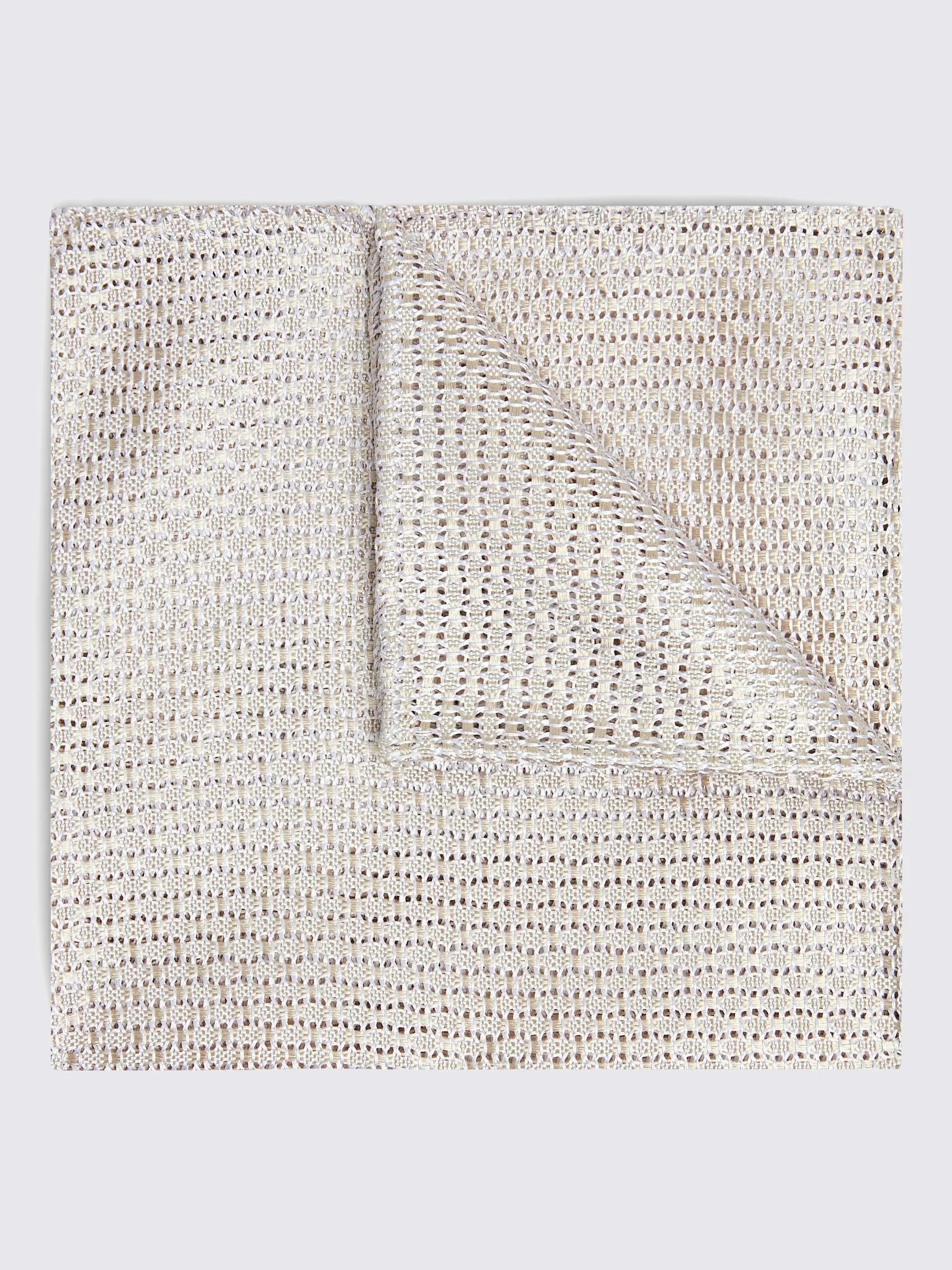 Moss Italian Silk Grenadine Pocket Square