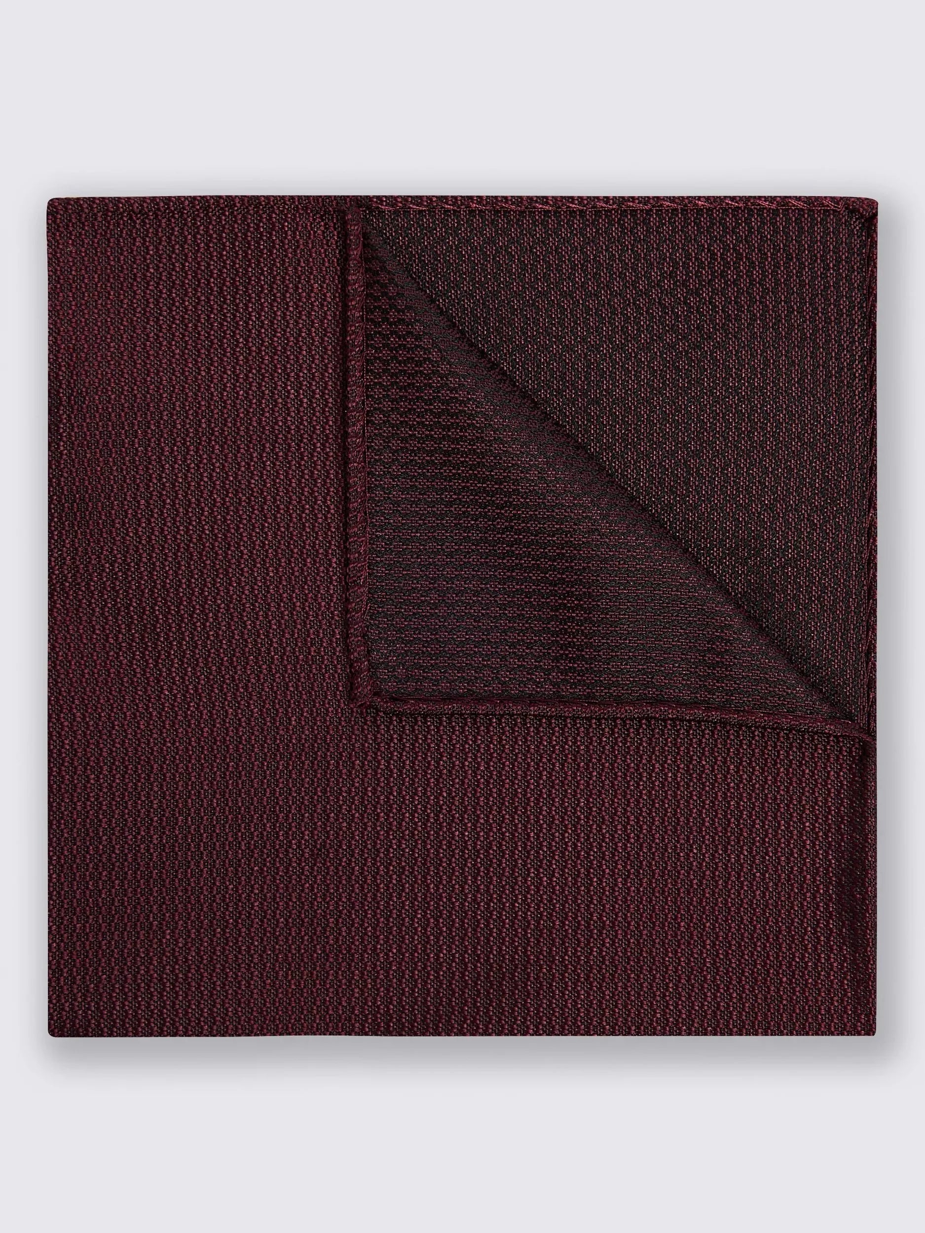 Moss Silk Semi-Plain Pocket Square