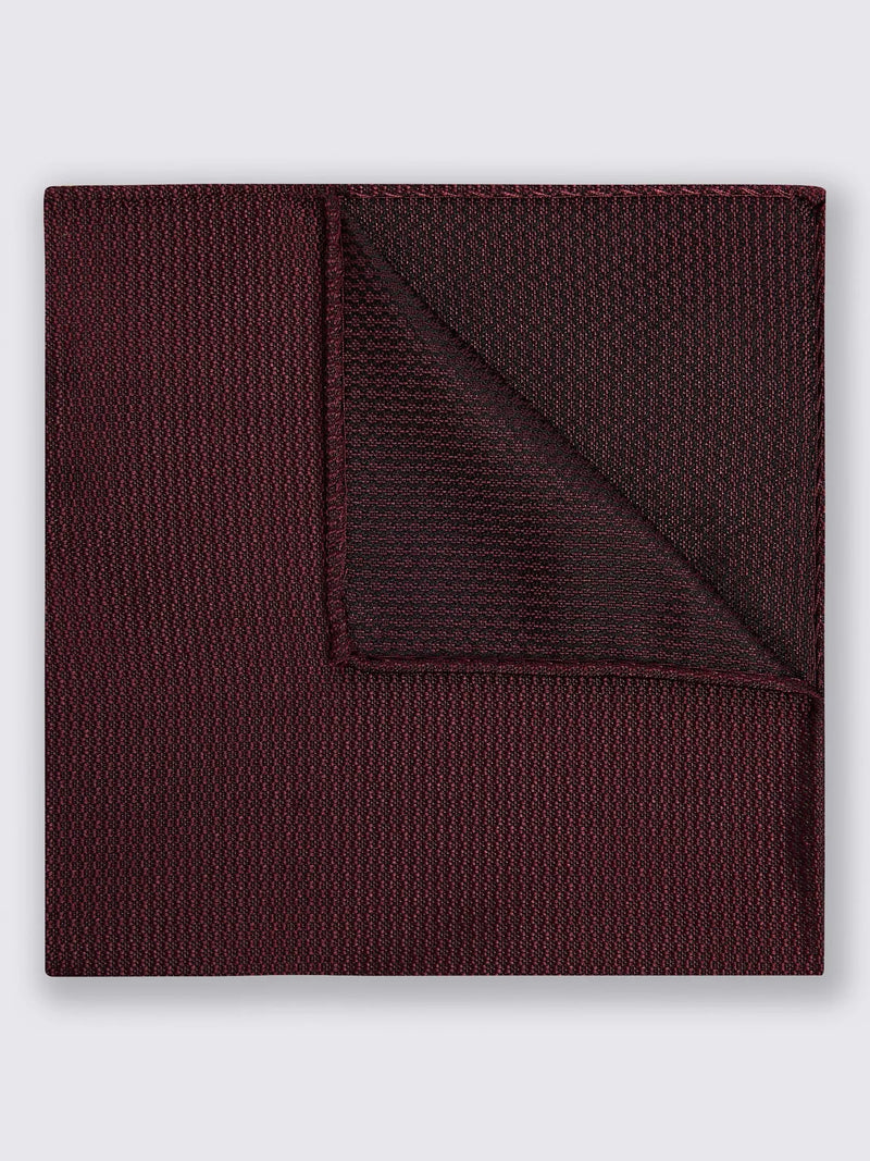 Moss Silk Semi-Plain Pocket Square