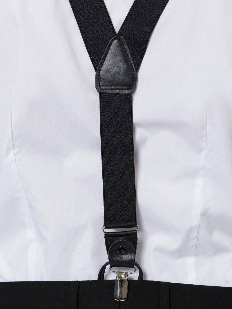Moss 2-in-1 braces black, imported from the UK