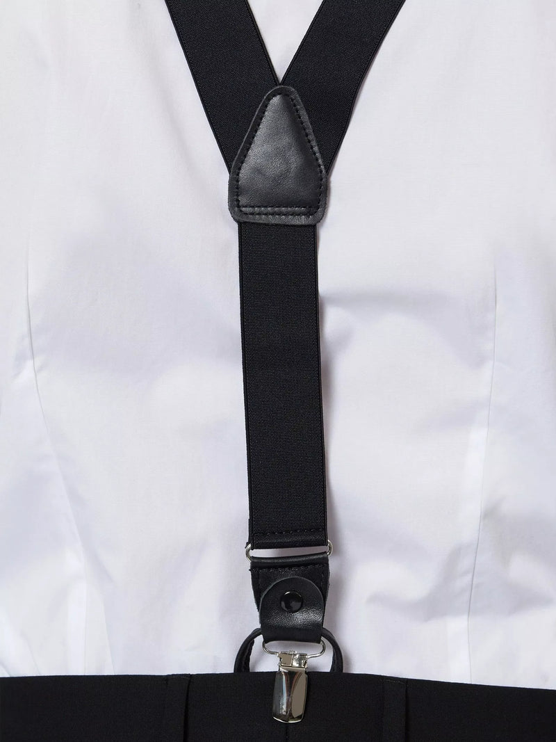 Moss 2-in-1 braces black, imported from the UK