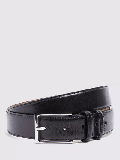 John Lewis Moss Classic Leather Belt- Buy online at McGrocer