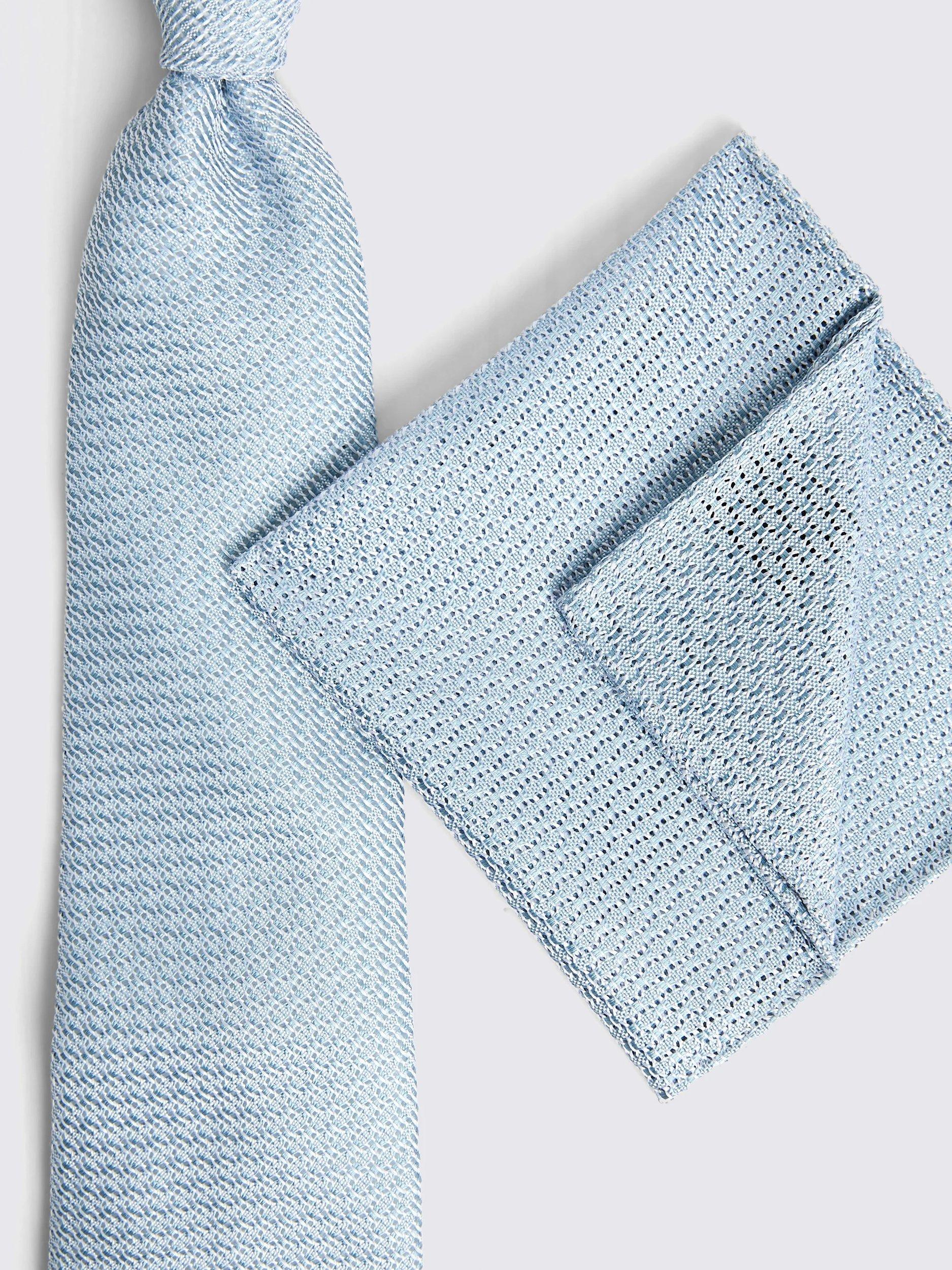Moss Italian silk grenadine tie, UK version