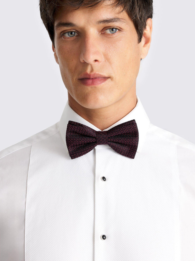 Moss silk grenadine bow tie, imported from the UK