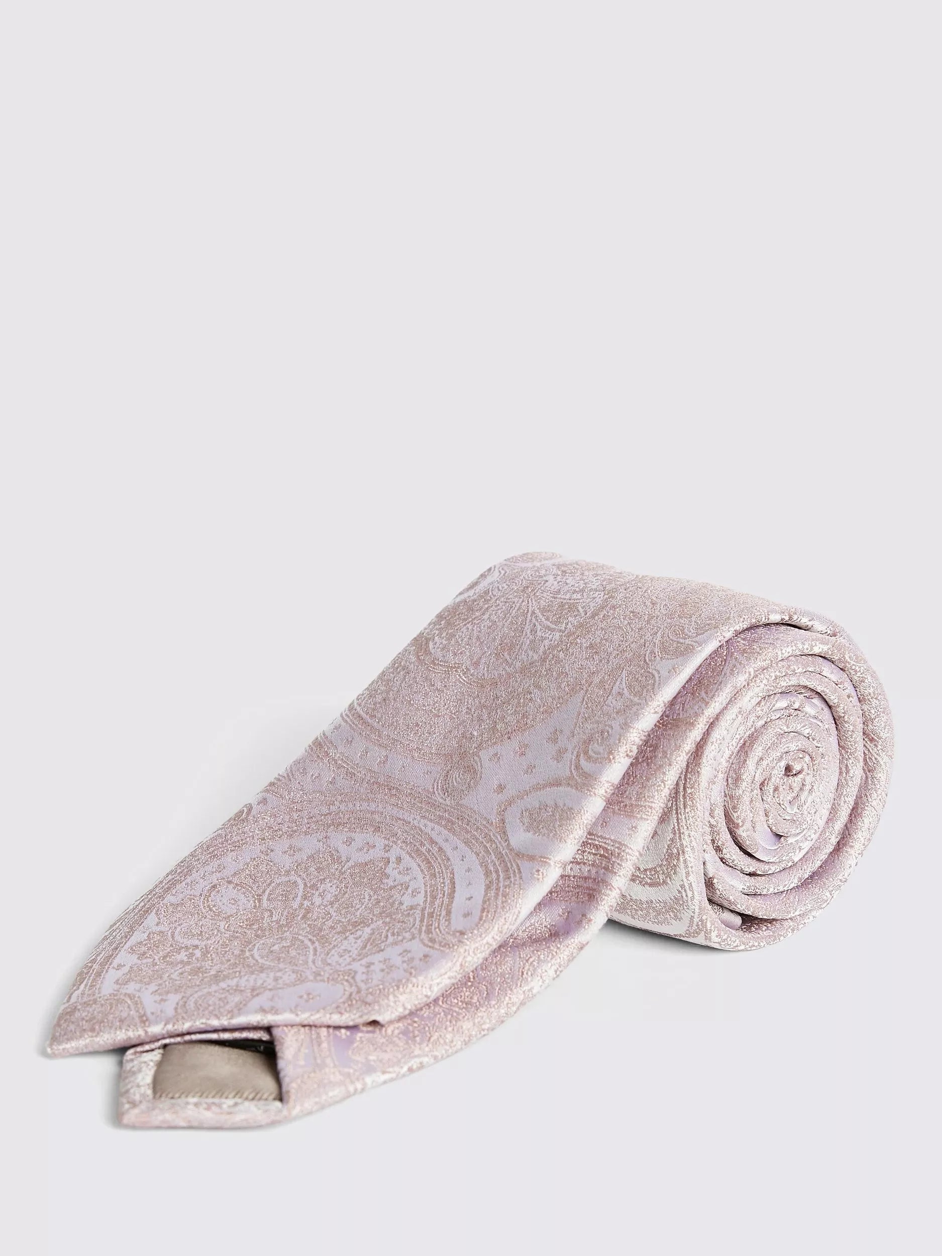 Moss Wedding Paisley Silk Tie