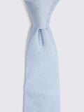 Moss 100% silk semi plain tie with subtle texture, UK version
