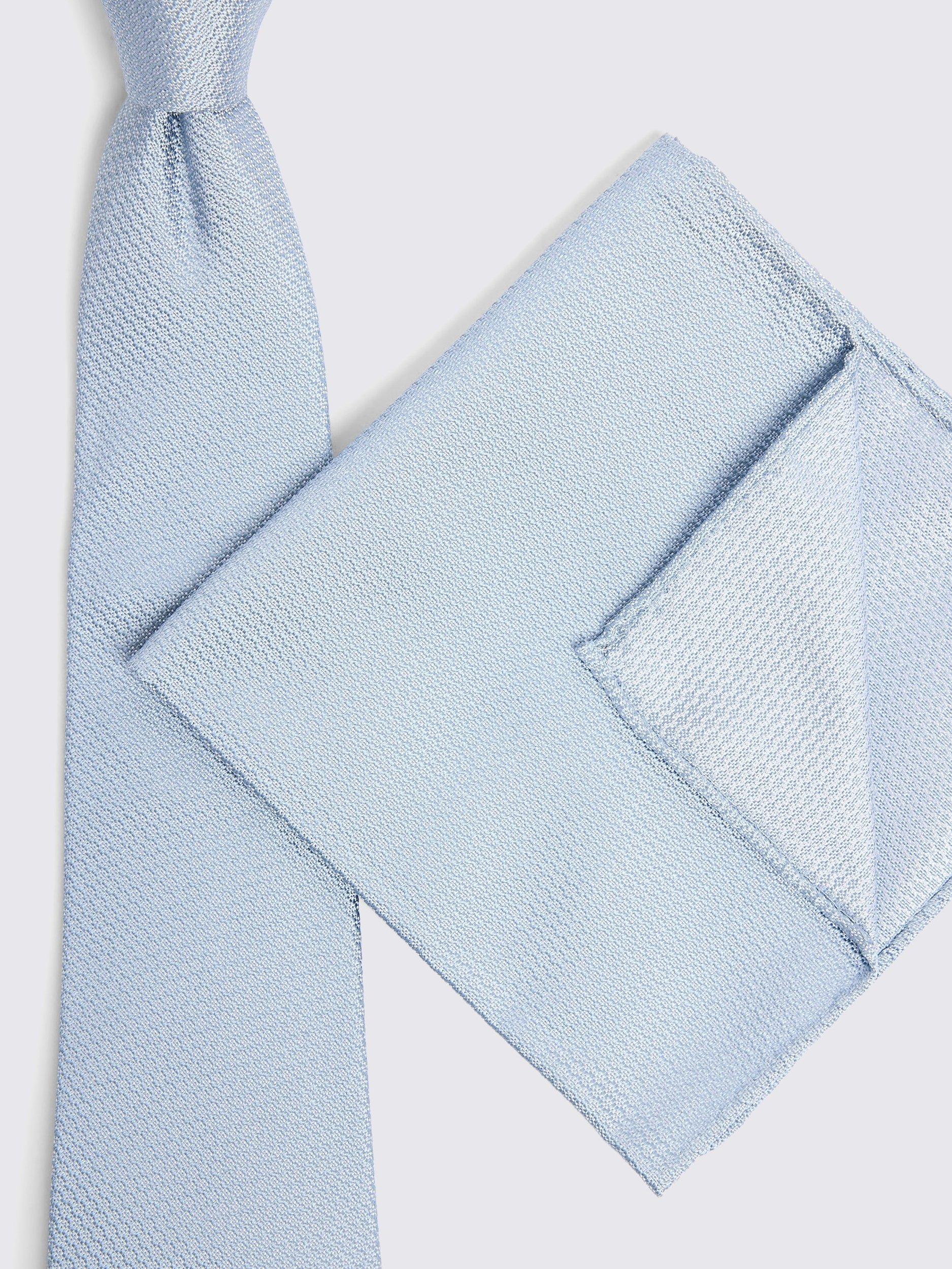 Moss 100% silk semi plain tie with subtle texture, UK version