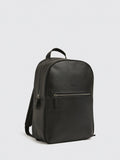 Moss Saffiano effect backpack black faux leather, imported from the UK
