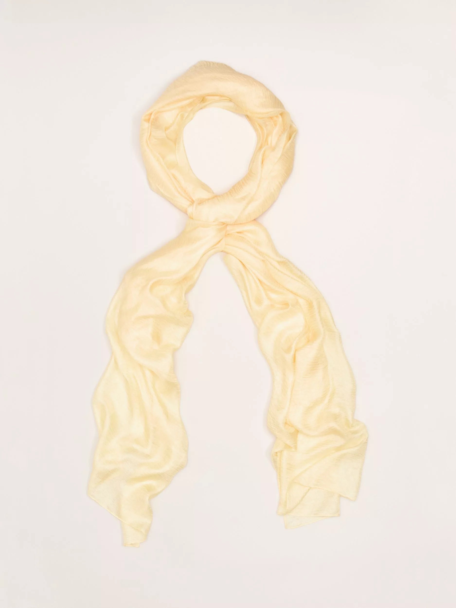 Phase Eight oversized scarf pale yellow 175x200cm - British product