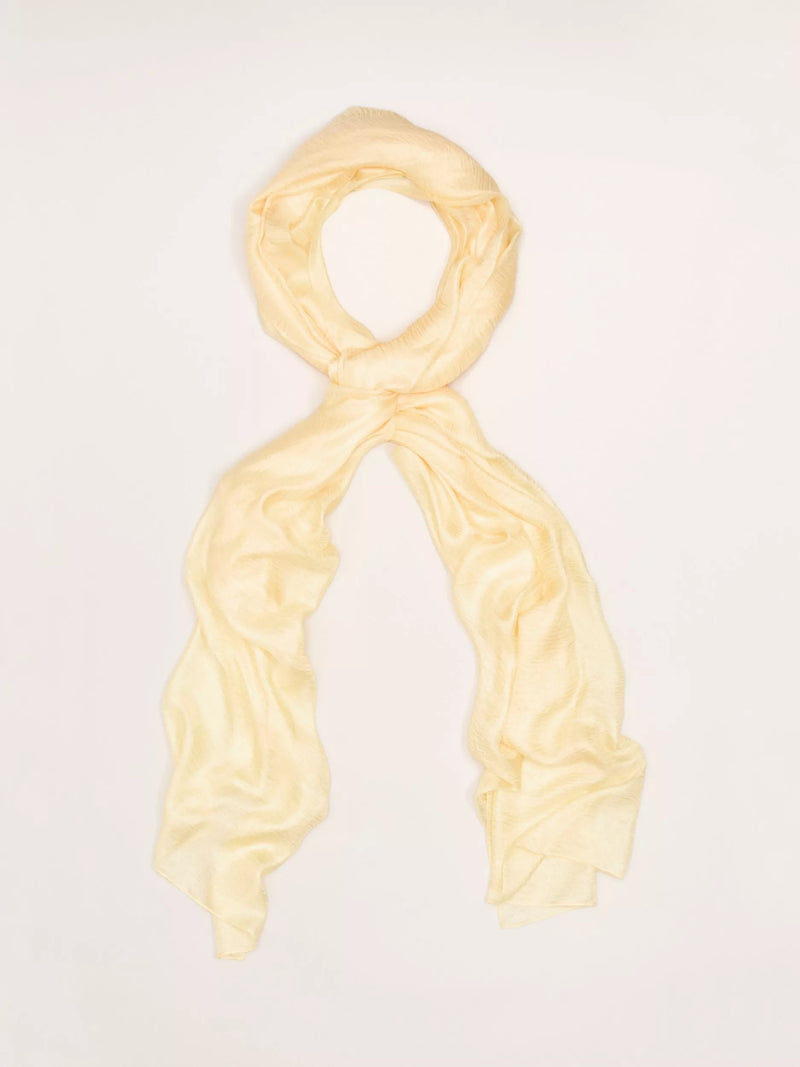 Phase Eight oversized scarf pale yellow 175x200cm - British product