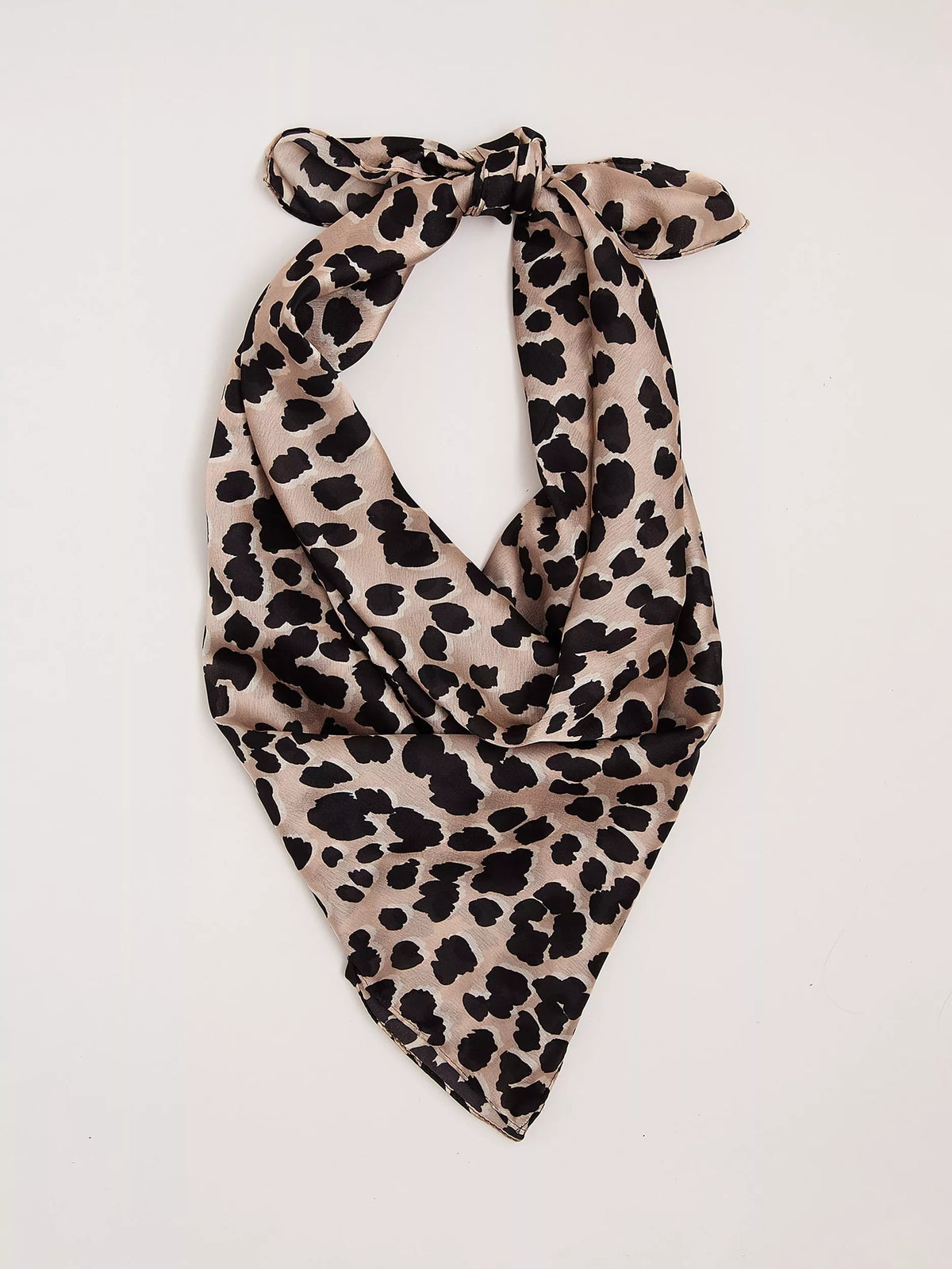 Phase Eight leopard print square scarf 70x70cm, UK version