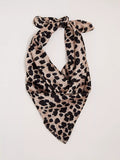 Phase Eight leopard print square scarf 70x70cm, UK version