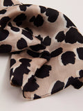 Phase Eight leopard print square scarf 70x70cm, UK version