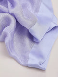Phase Eight pale blue satin trim scarf - British product