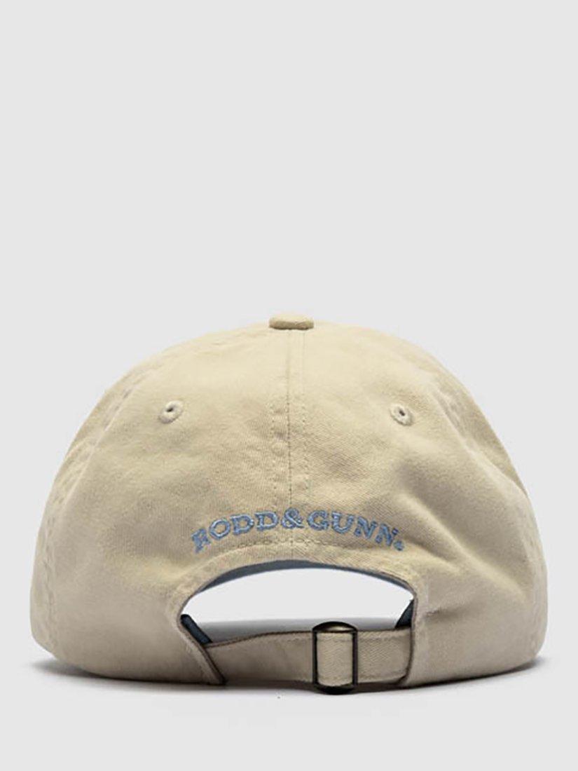 Rodd & Gunn cotton baseball cap stone multi - British product