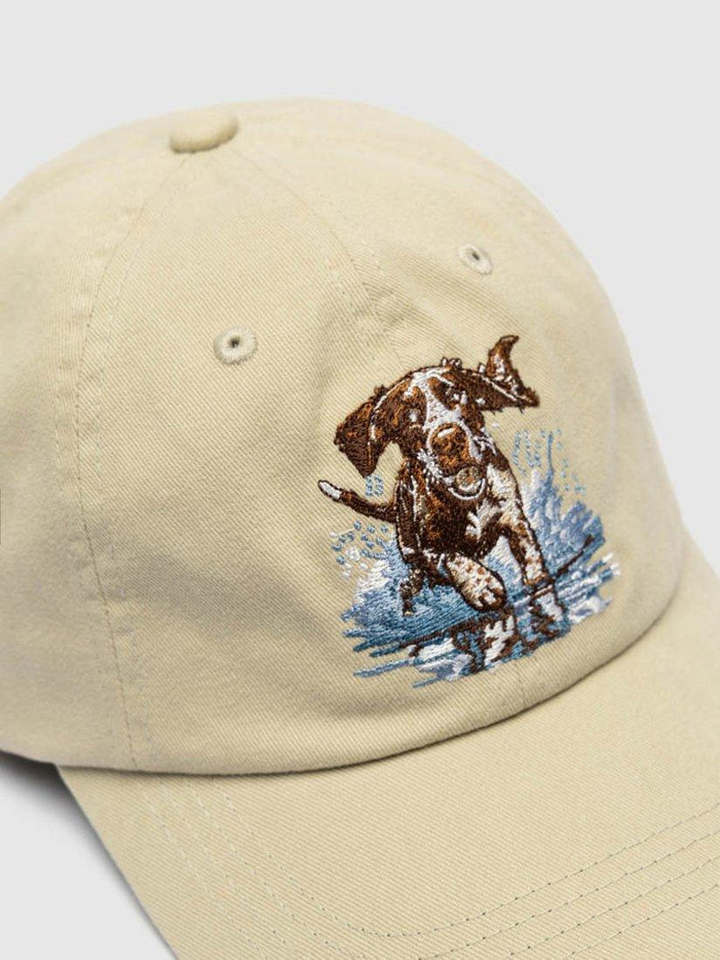 Rodd & Gunn cotton baseball cap stone multi - British product