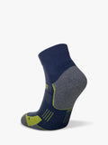 Hilly Supreme anklet running socks grey/blue, imported from the UK