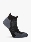 Hilly Supreme Socklet running socks black grey (British brand)
