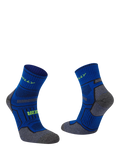 Hilly Twin Skin running socks in cobalt - British product