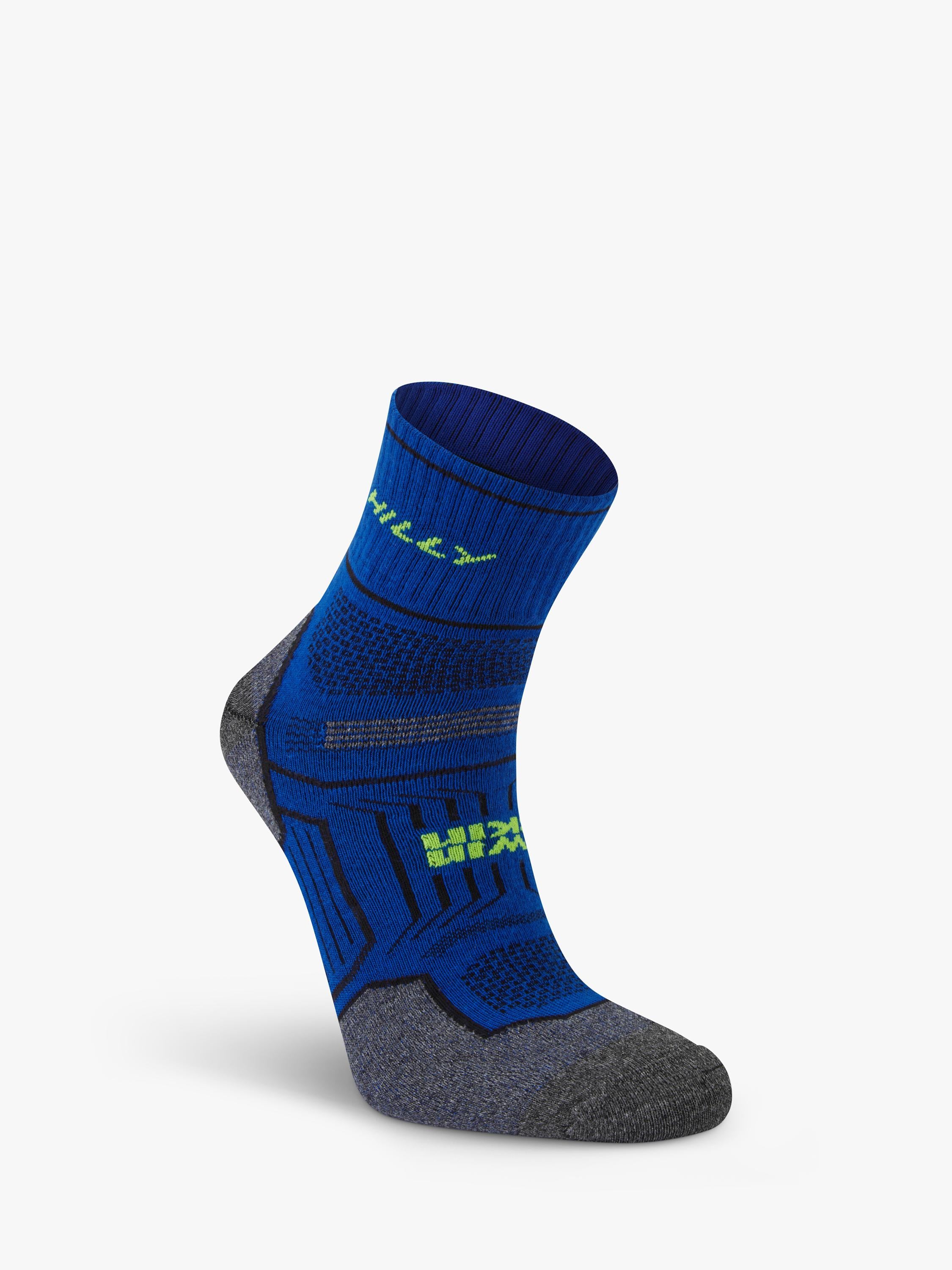 Hilly Twin Skin running socks in cobalt - British product
