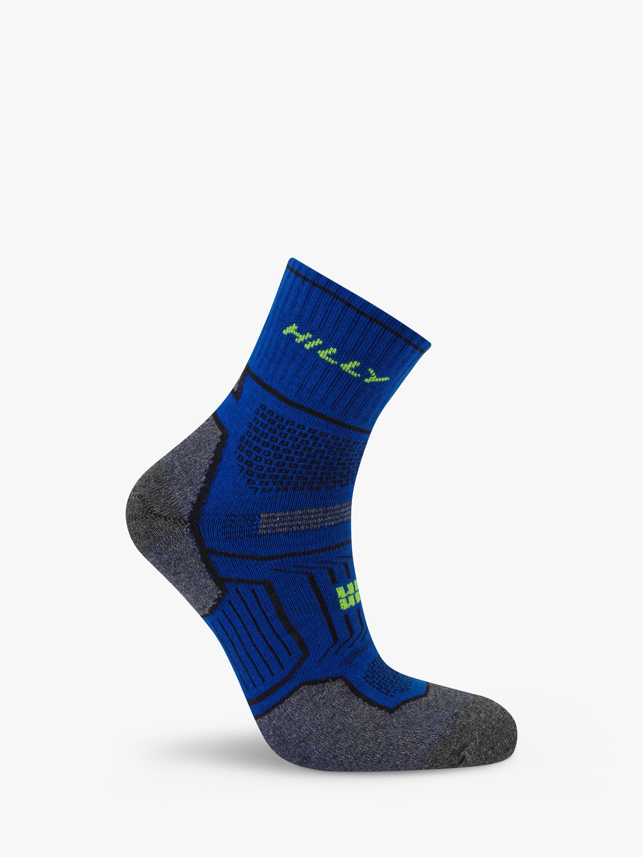 Hilly Twin Skin running socks in cobalt - British product