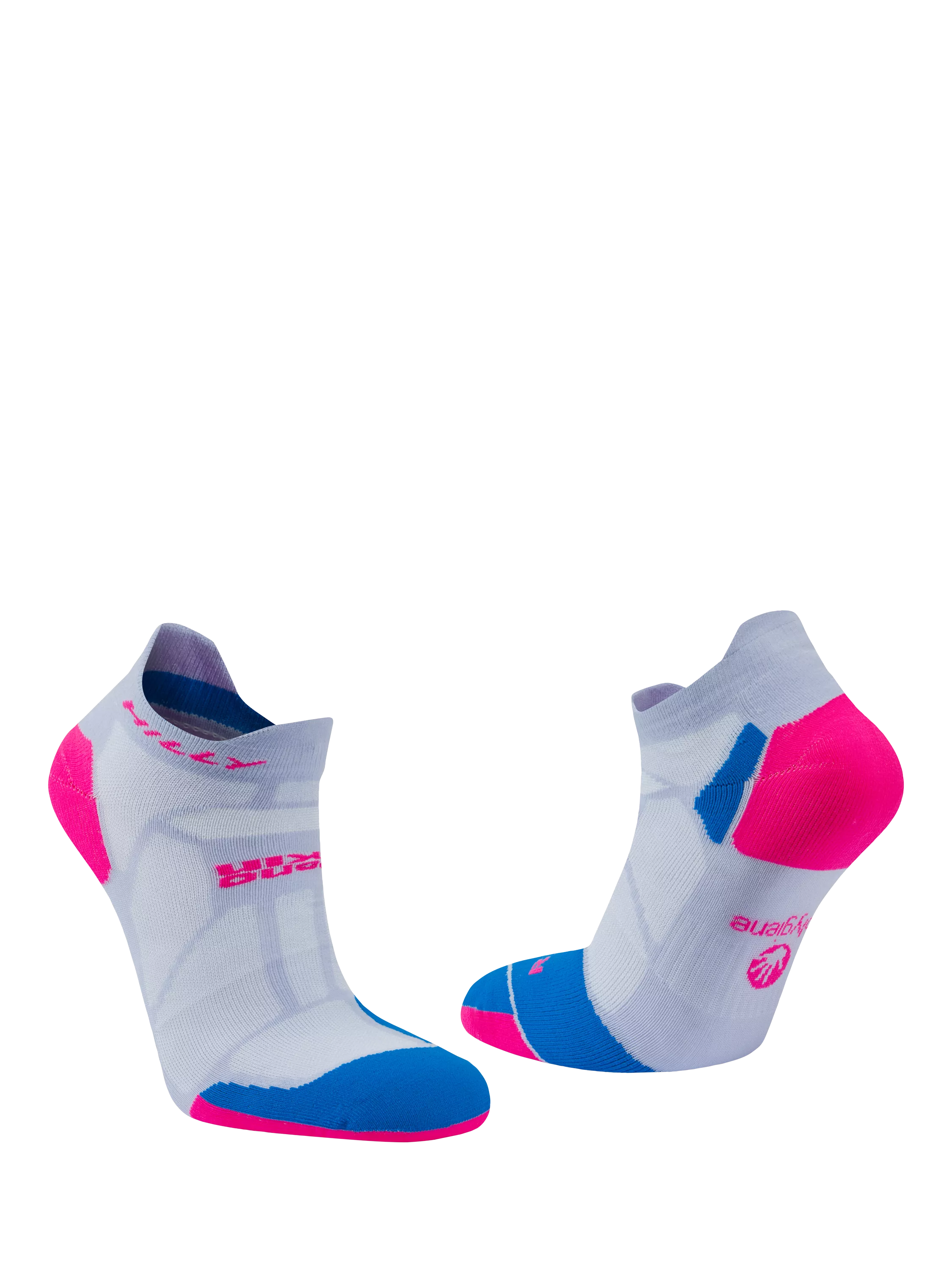 Hilly Marathon Fresh Running Socks in Lilac, UK version