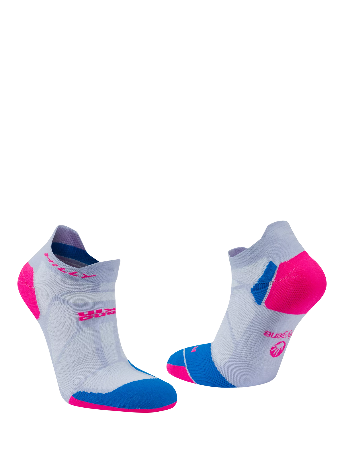 Hilly Marathon Fresh Running Socks in Lilac, UK version