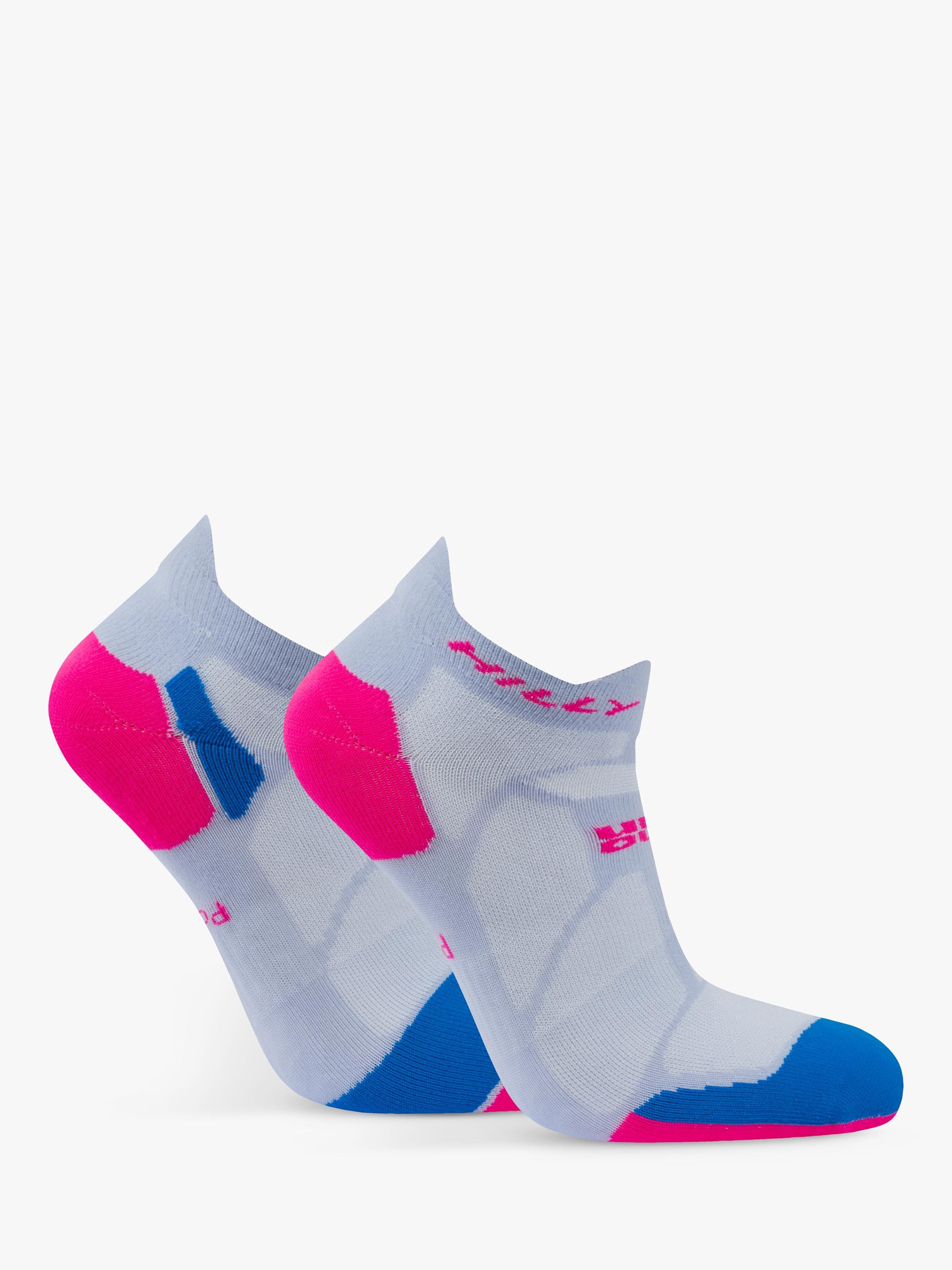 Hilly Marathon Fresh Running Socks in Lilac, UK version