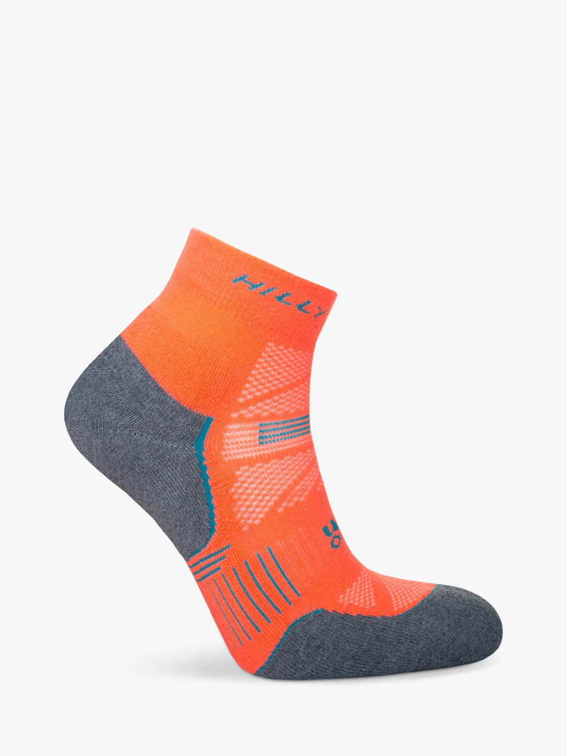 Hilly Supreme running socks anklet Neon Candy, UK version