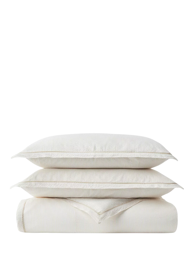 Christy seersucker duvet set Double - British product