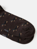 Mango dog socks cotton blend ankle (British brand)