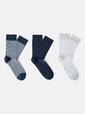 Mango Trira cotton blend ankle socks pack of 3, UK version