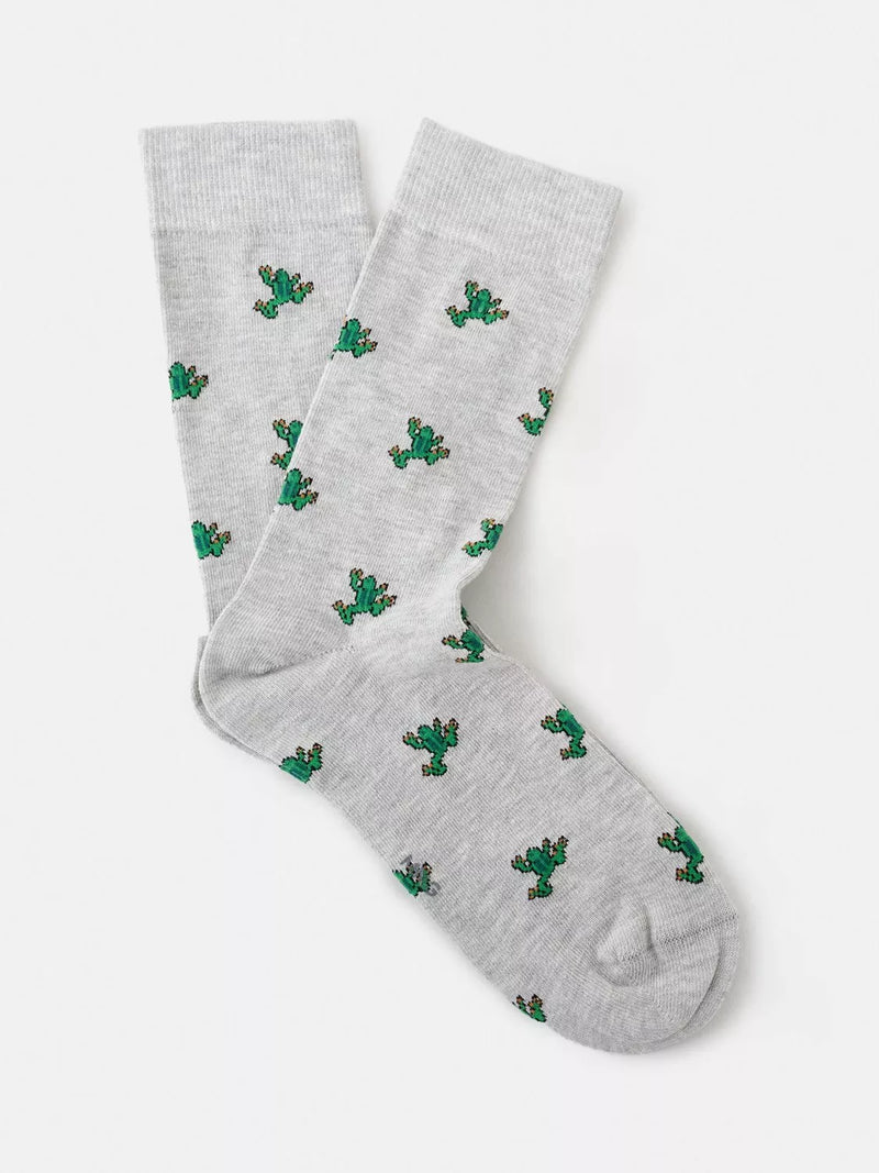 Mango cotton blend frog socks ankle length, imported from the UK