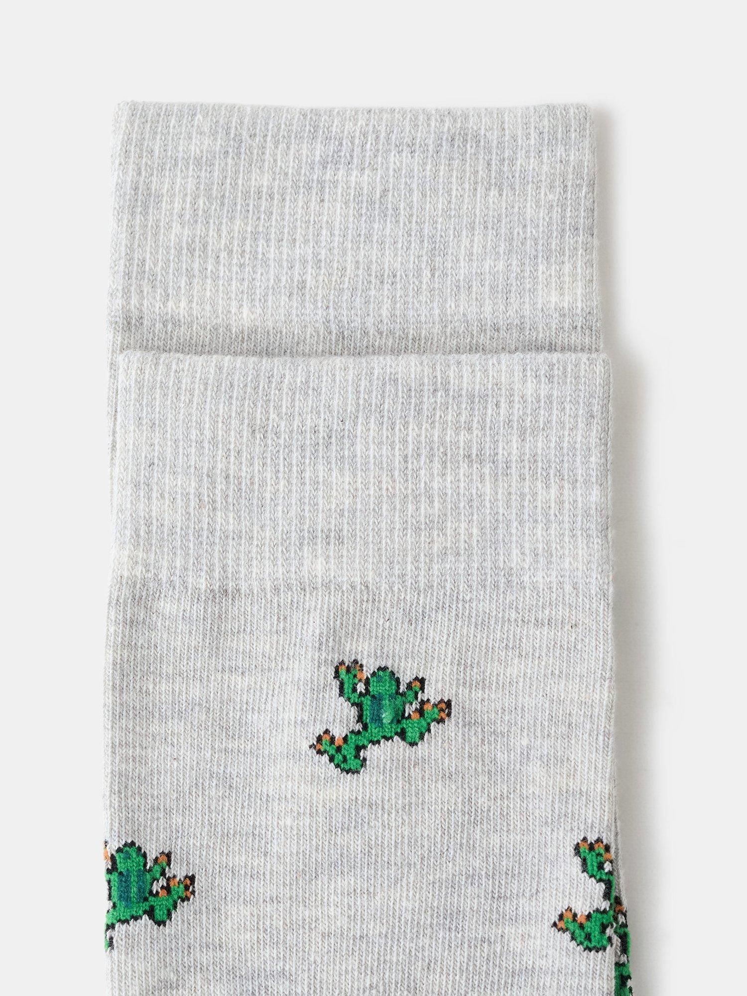 Mango cotton blend frog socks ankle length, imported from the UK
