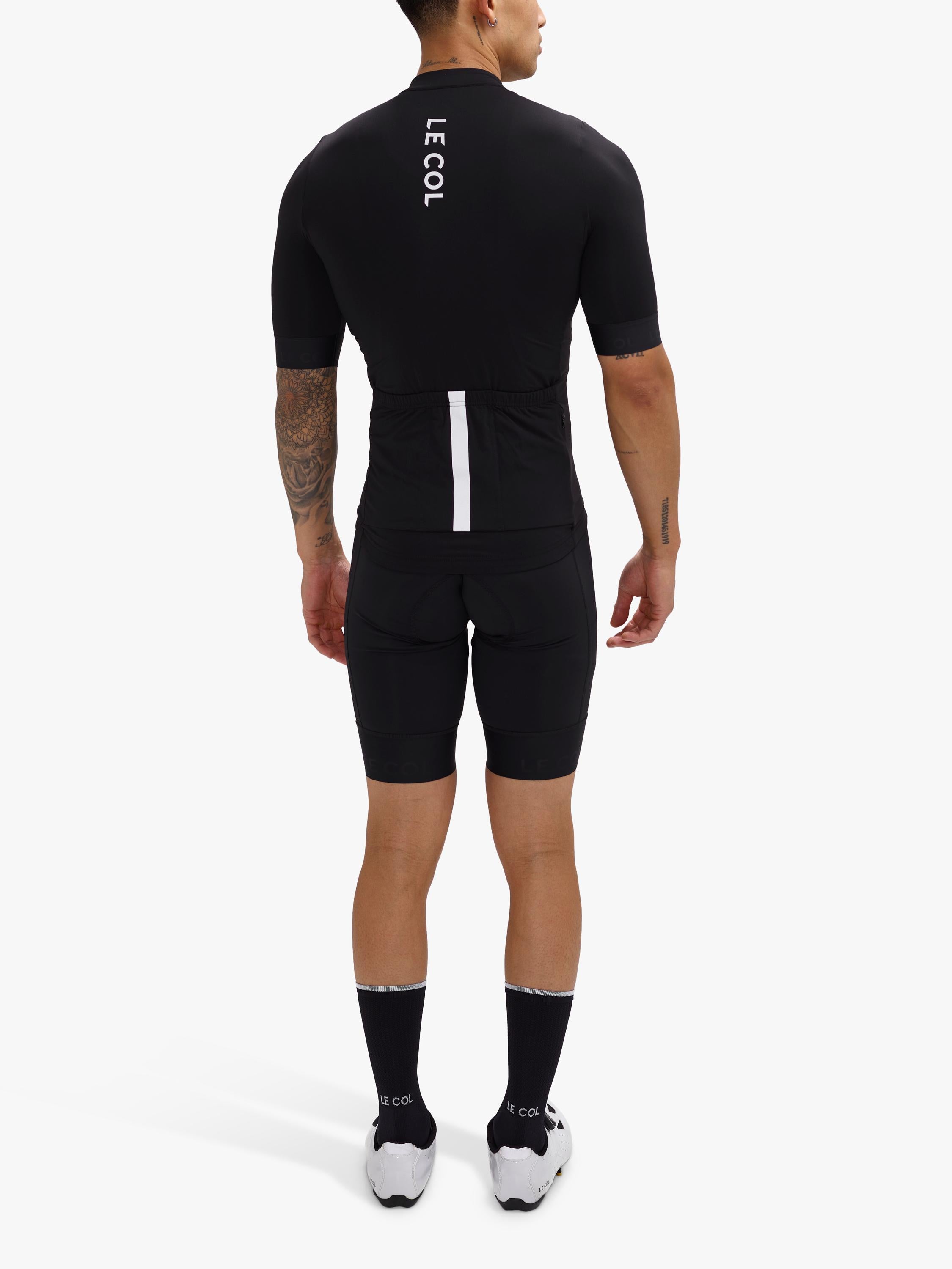 Le Col cycling socks Black/White (British brand)