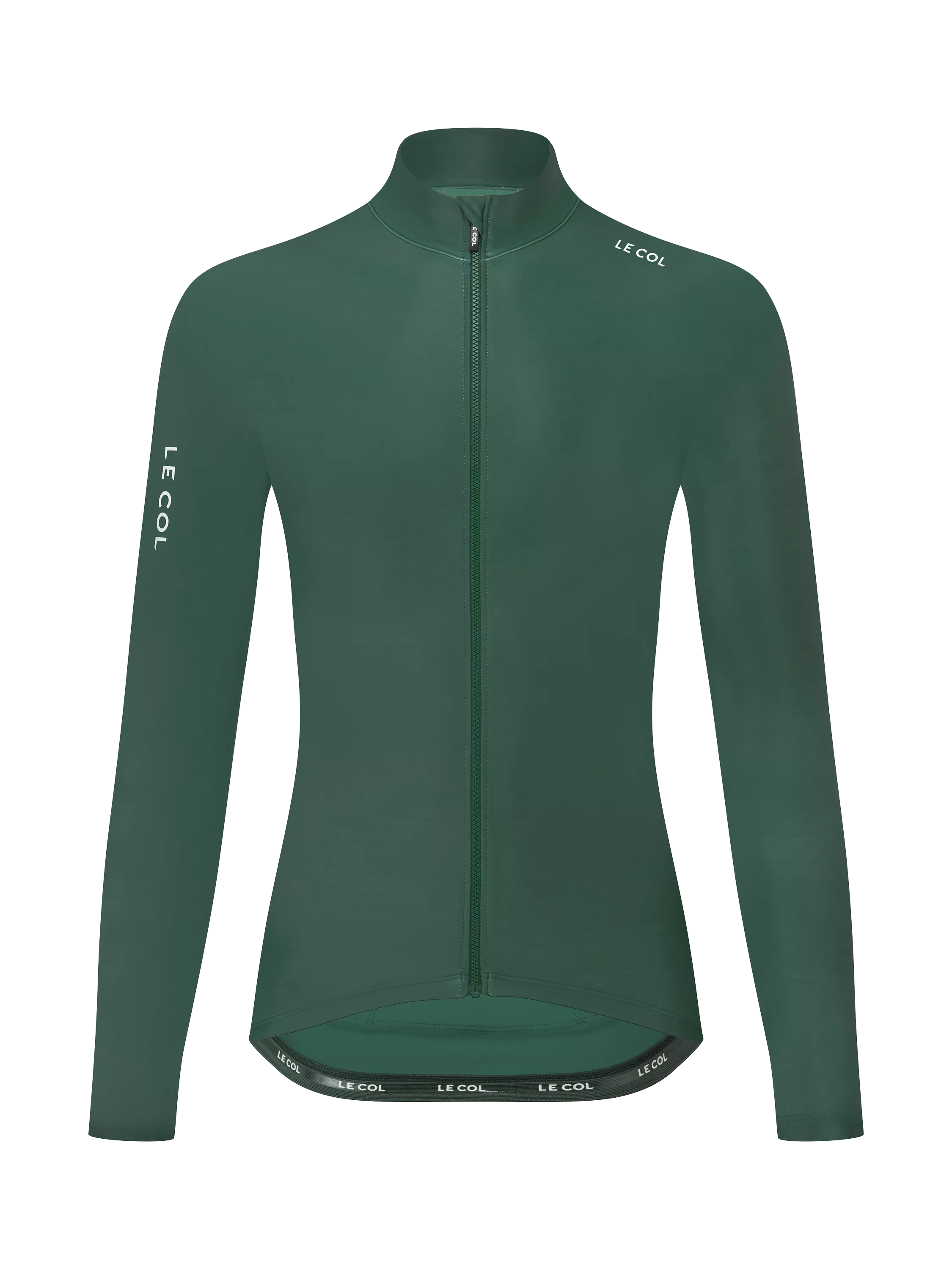 Le Col women's pro aqua zero cycling jersey forest green (British brand)