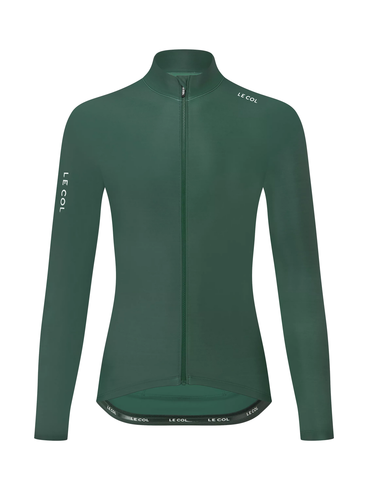 Le Col women's pro aqua zero cycling jersey forest green (British brand)