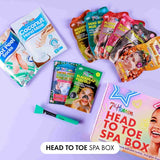 7th Heaven Head To Toe spa gift box with masks - British product