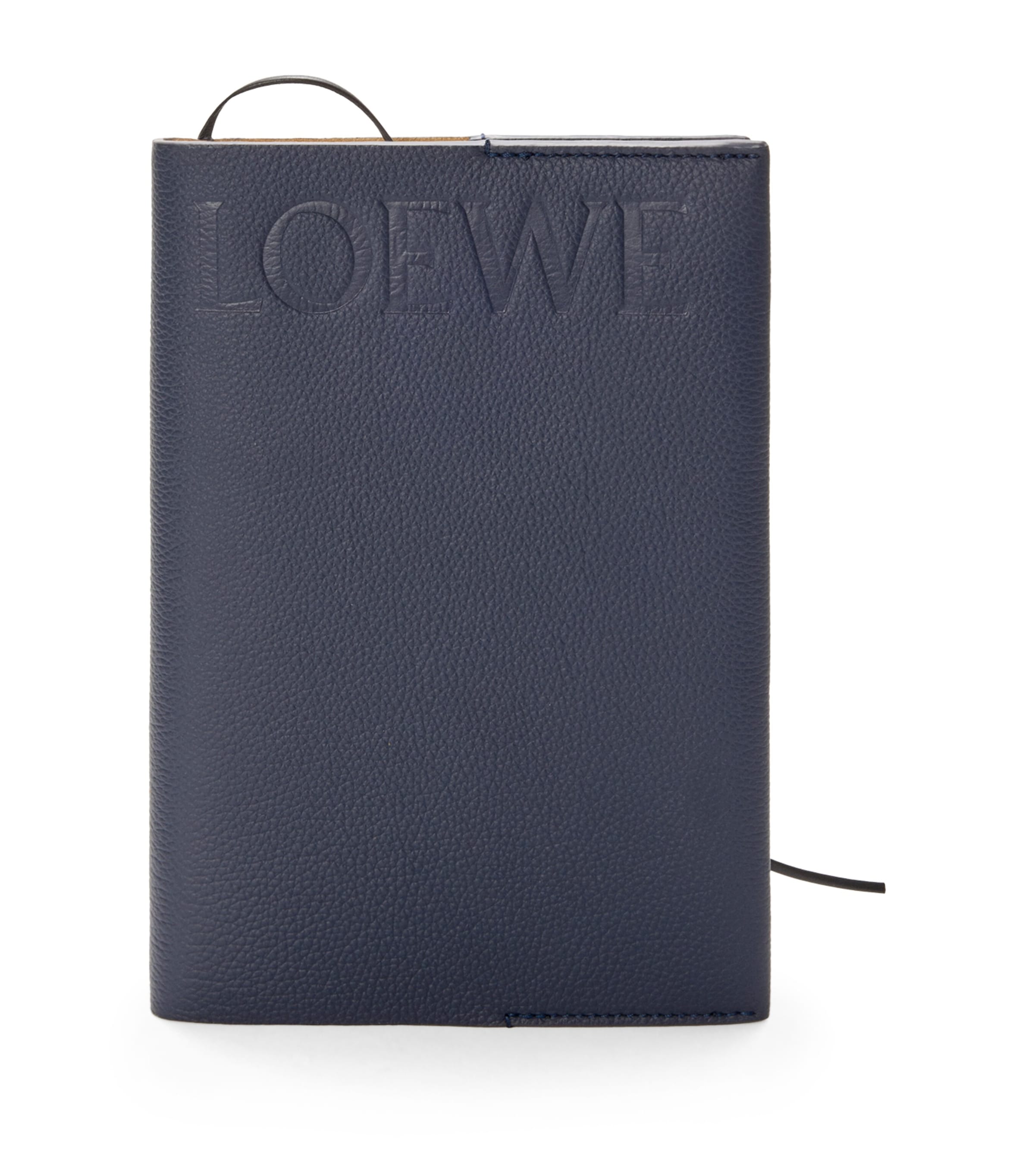 LOEWE leather logo notebook, UK version