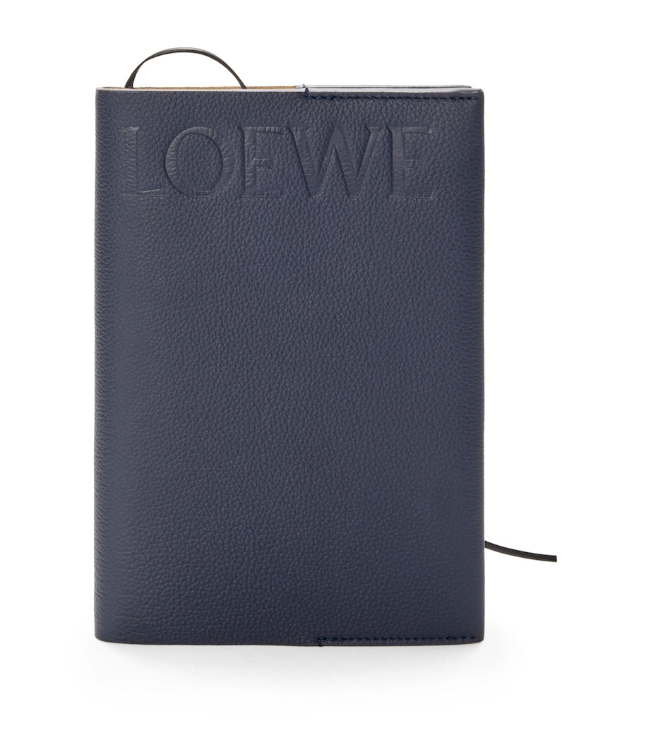 LOEWE leather logo notebook, UK version