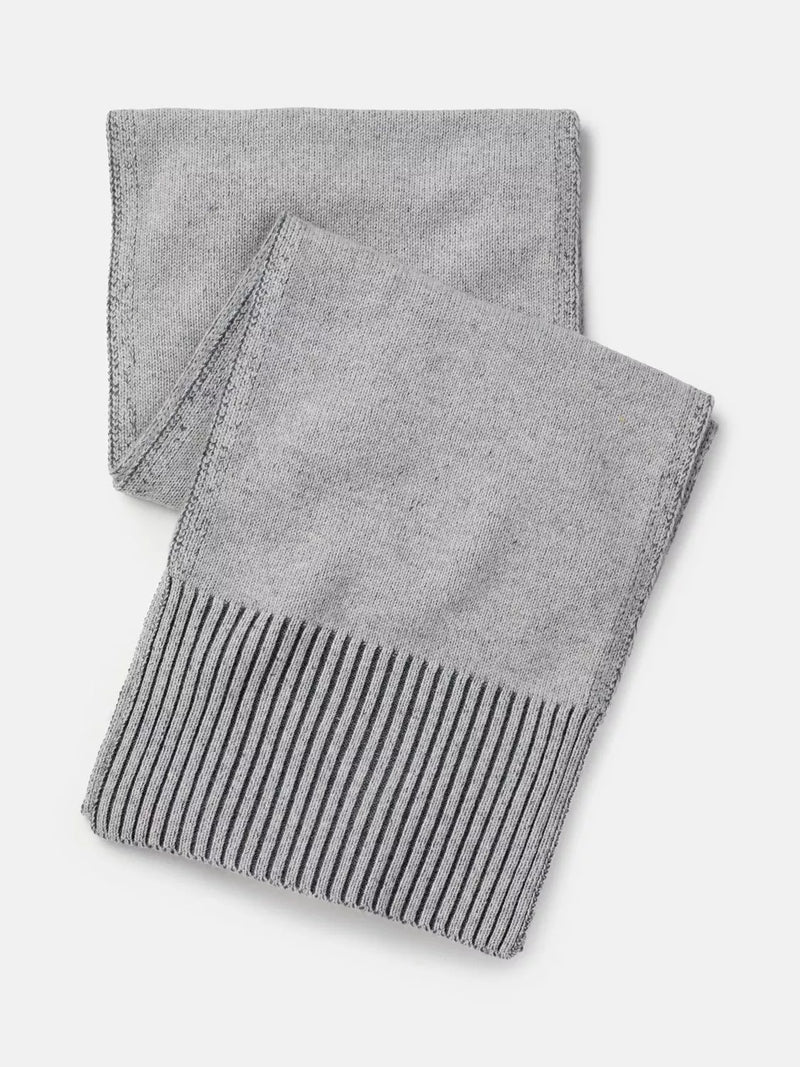 SALTS Unisex Knitted Pure Cashmere Scarf