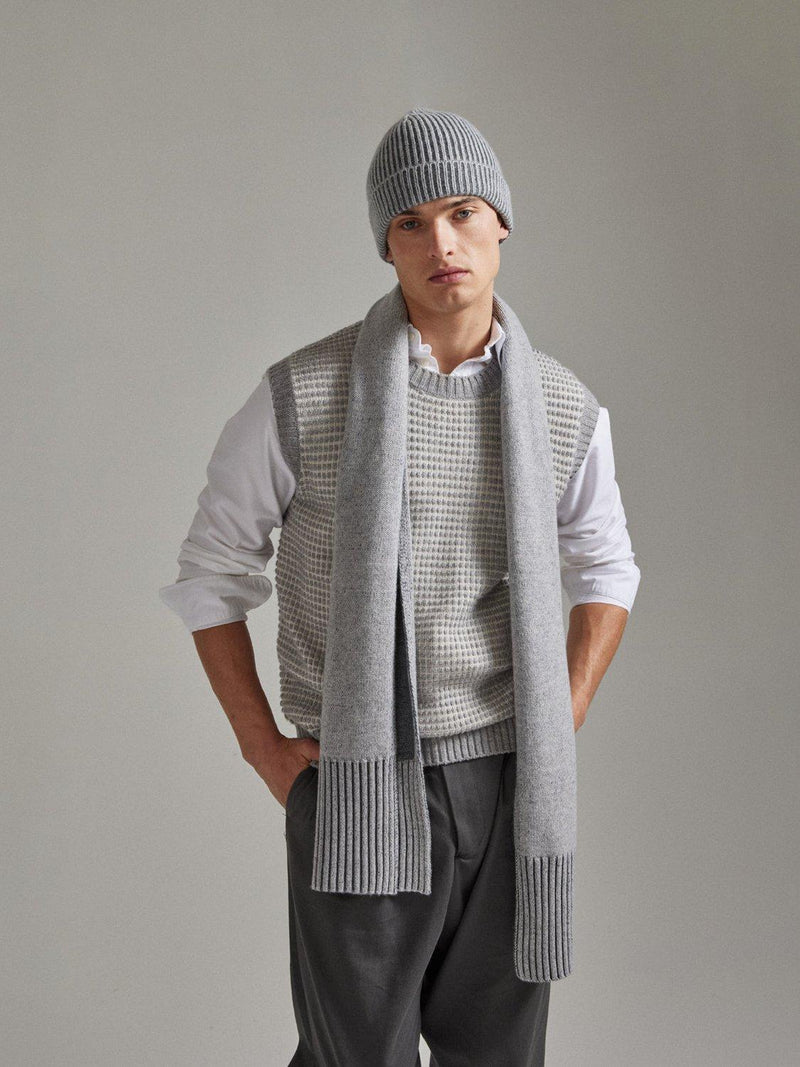 SALTS unisex cashmere scarf rectangular, imported from the UK