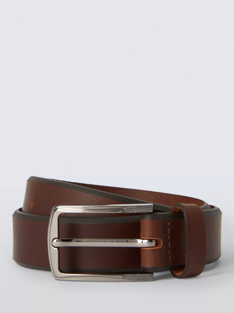 John Lewis kids leather belt brown, imported from the UK