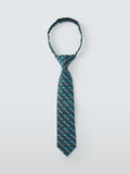 John Lewis green kids' shark tie - British product